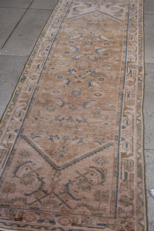 Antique Hamadan Runner Rug (2' x 9')